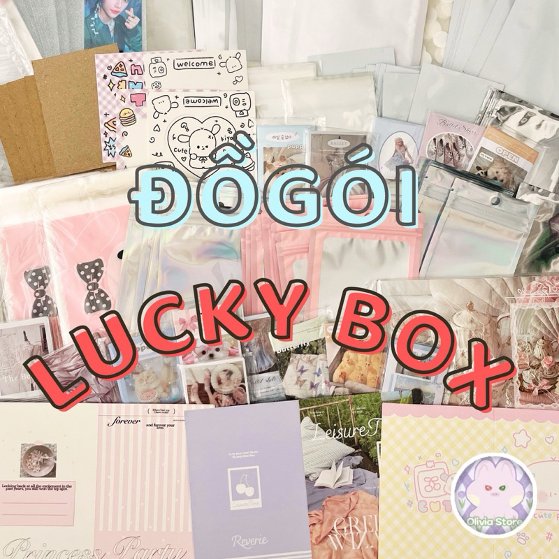 [NON-KPOP] Lucky box đồ gói, freebie random