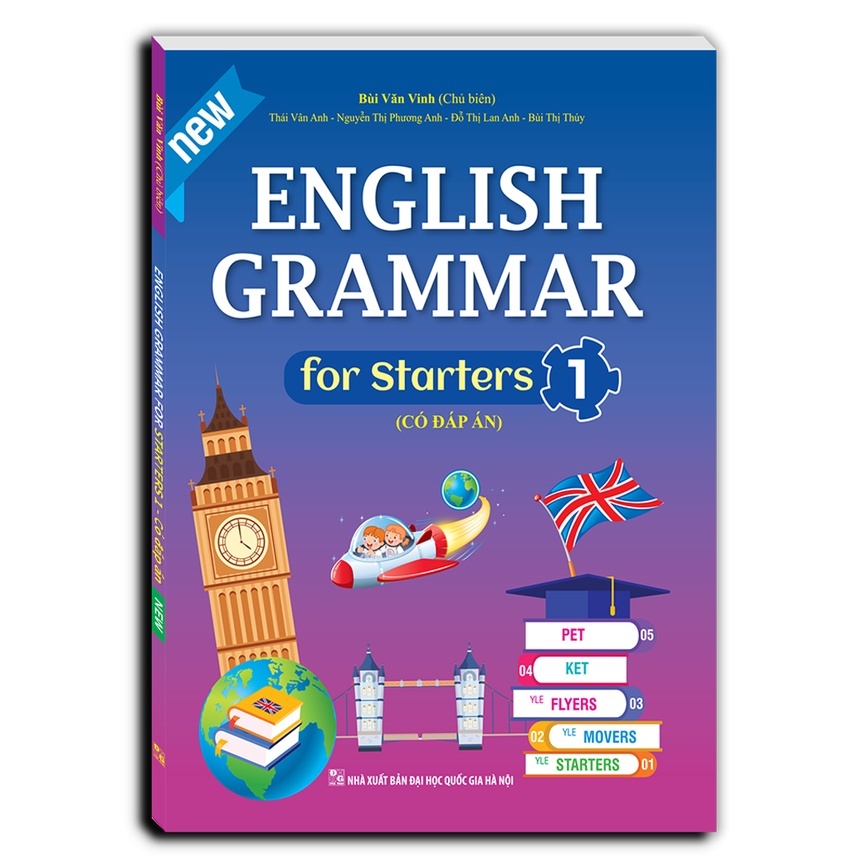 Sách - English grammar for starters 1 (có đáp án). mềm