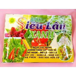 Phân bón siêu lân xanh ra rễ cực mạnh gói 50 gam