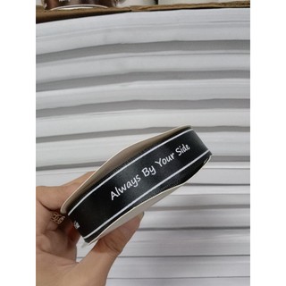 2m ruy Băng Lụa In Chữ Bản 2.5cm