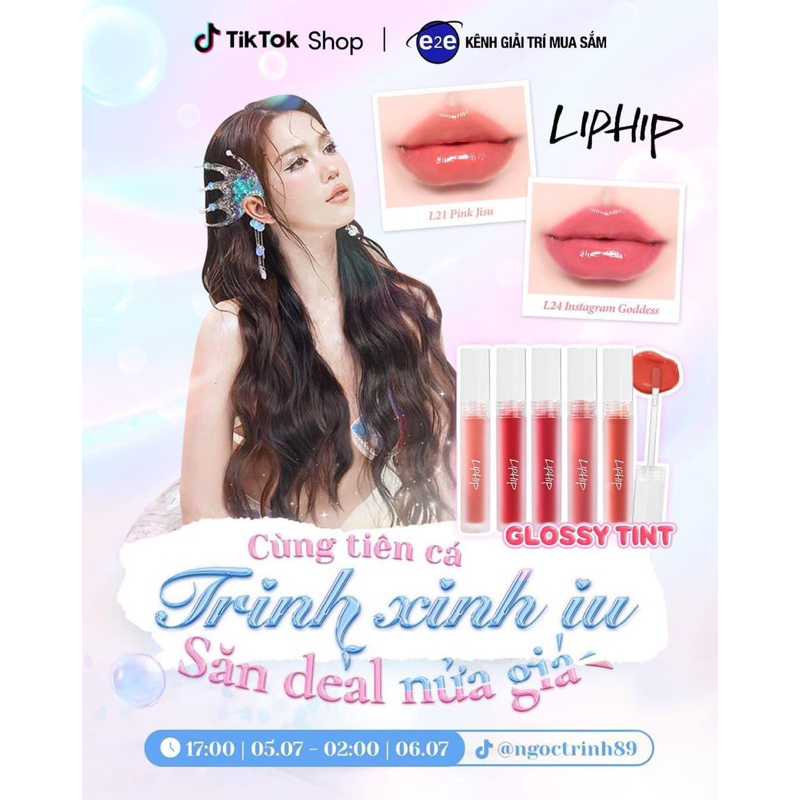 Son tint căng mọng lâu phai LipHip Glossy (Full VAT) | BigBuy360 - bigbuy360.vn