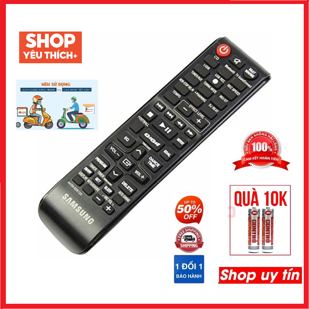Điều khiển dùng cho dàn âm thanh samsung AH59-02613A cho samsung GIGA MX-HS8500 HS7000 MX-H630 MX-J7