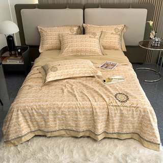 phi lụa chăn chần set 4 món