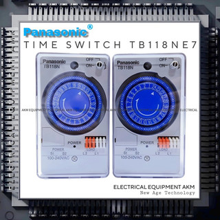 Timer Hẹn Giờ Panasonic TB118N TB118,Rơ Le Thời Gian Thực,Đồng Hồ Hẹn Giờ Cơ