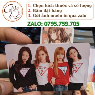 photo card in ảnh theo yêu cầu