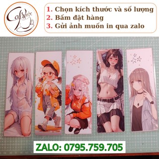 Bookmark in theo yêu cầu ép plastic