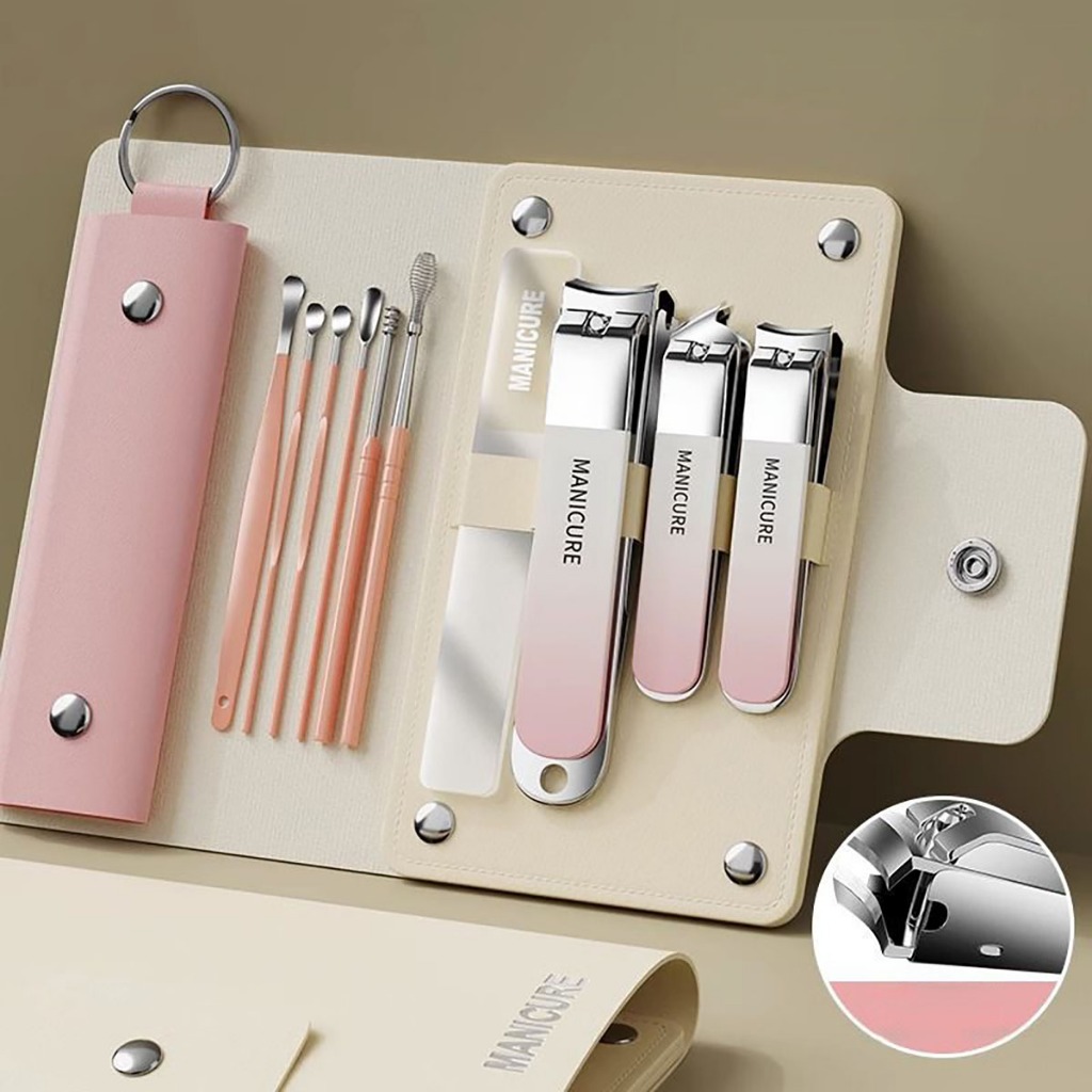 Bấm móng tay bộ 4 món bộ 10 món dụng cụ thiết bị làm móng đồ cắt da tay da chân bộ chăm sóc móng 4 m