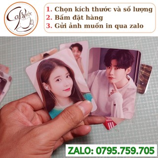 In ảnh ép plastic theo yêu cầu chỉ 1k