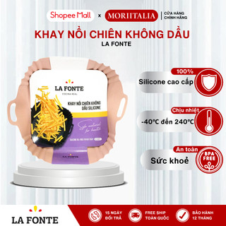 Khay nồi chiên không dầu silicone la fonte 8" - 012027 - moriitalia