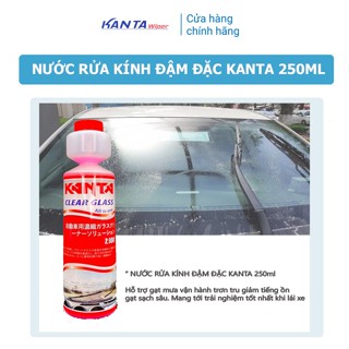 [CHÍNH HÃNG] - Nước rửa kính chuyên dụng KANTA đậm đặc -Hỗ trợ gạt mưa bền bỉ, trơn tru -Quét sạch mọi cặn bẩn, sạch sâu