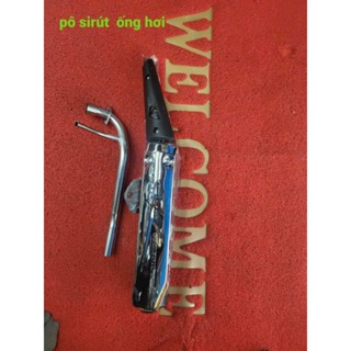 Pô Exciter 2010 gắn sirius có ống hơi