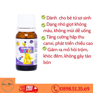 (kèm quà) LineaBon D3k2 tăng chiều cao 10ml