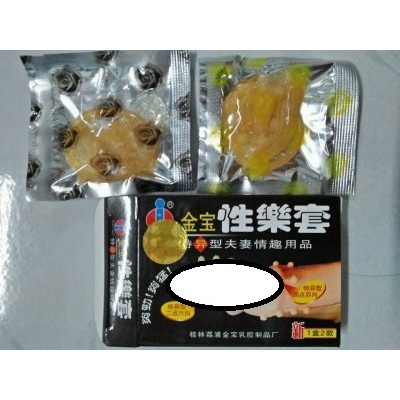 Bao Cao Su Gold Bi - Tăng Khoái Cảm - Kéo dài thời gian cho nam giới hộp 2 cái