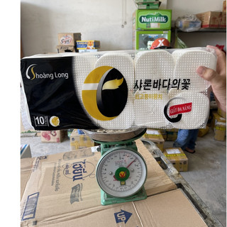 Giấy cuộn, giấy vệ sinh không lõi Hoàng Long hàn quốc 3 lớp