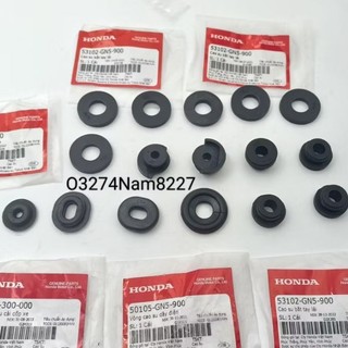 Bộ 16 cao su sườn, ghi đông, dàn áo xe DREAM zin Honda