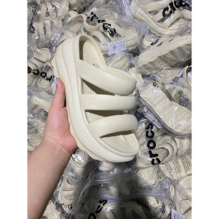 Dép Lê Crocs 3 Quai Mega Triple Strap Đế Cao 6CM