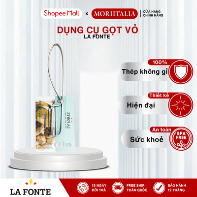 Dụng Cụ Gọt Vỏ La Fonte 011716 - Thép Không Gỉ 420J2 & Inox 304, Gọt Rau Củ Trái Cây Tiện Lợi