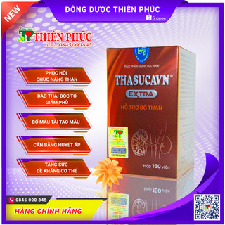 THASUCAVN EXTRA (Hộp 150 viên) – PHỤC HỒI CHỨC NĂNG THẬN - HỖ TRỢ ĐIỀU TRỊ BỆNH SUY THẬN