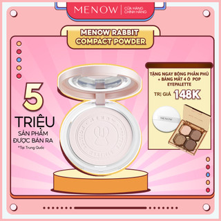  Phấn Phủ nén kiềm dầu, chống nước, che phủ hoàn hảo MENOW Rabit Compact Powder 8.5gr