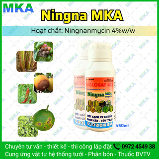 Ningna MKA - hoạt chất Ningnanmycin 4% bệnh khuẩn - 450ml