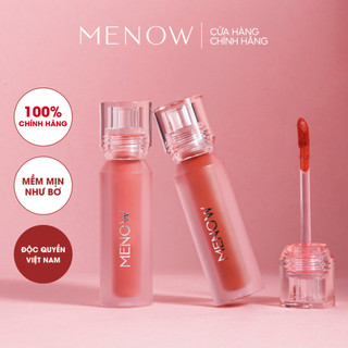 Combo 02 Son kem Butter Shot Liquid Velvet Menow mịn mượt, lâu trôi 2gr x 2