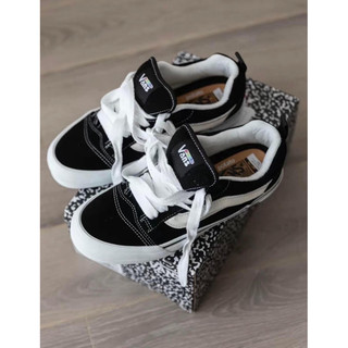 Giày sneaker 𝐕𝐚.𝐧𝐬 𝐕𝐚𝐮𝐥𝐭 𝐊𝐧𝐮-𝐒𝐤𝐨𝐨𝐥 - 𝐈𝐦𝐫𝐚𝐧 𝐏𝐨𝐭𝐚𝐭𝐨 𝐁𝐥𝐚𝐜𝐤 𝐖𝐡𝐢𝐭𝐞