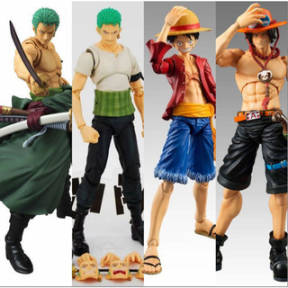 Bộ mô hình hành động one piece luffy ace zoro