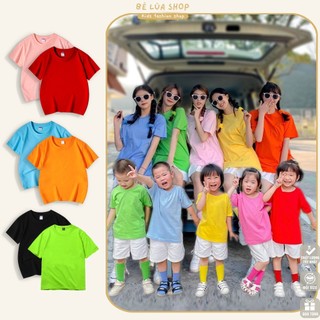 Áo thun nhóm nhiều màu teambuilding áo gia đình đi du lịch cotton cao cấp thoáng mát phom Unisex