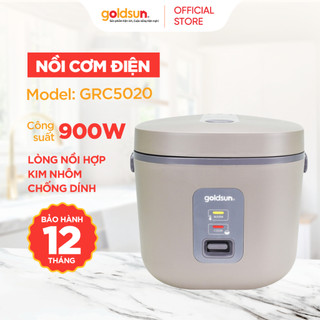 Nồi cơm điện Goldsun 1.8L thiết kế lòng niêu chính hãng GRC5049