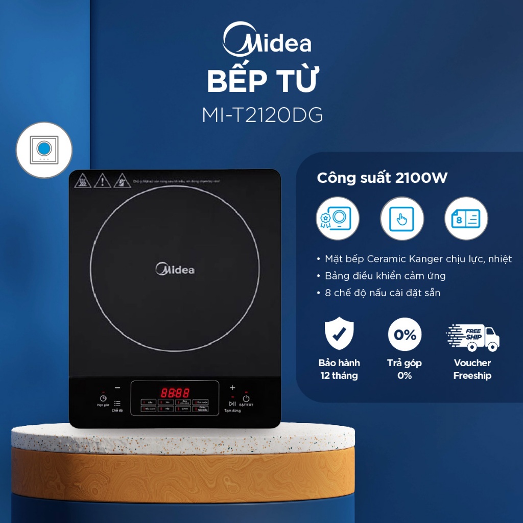 Bếp từ Midea MI-T2120DG