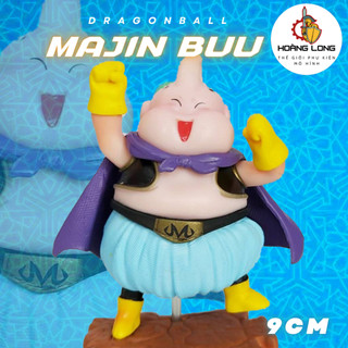 Mô hình Dragonball, Majin Buu 9cm, có Hộp figure 7 Viên Ngọc Rồng, bàn làm việc (phụ kiện Hoàng Long)