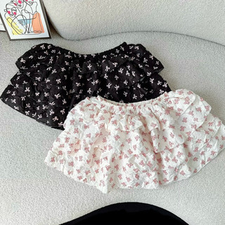 Nabiii- chân váy tầng xoè nhiều nơ hồng xinh xắn