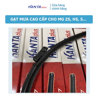 Gạt mưa Kanta Plus K668 MG ZS, HS, 5  - Gạt mưa CAO CẤP chân đa năng - Chân Zin theo xe cho MG ZS, HS, MG5, MG7, RX5...