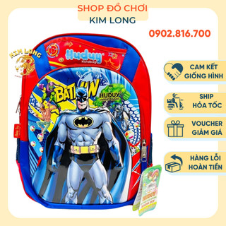 Balo đi học - balo batmann - balo học sinh cho bé trai cấp 1 tiểu học lớp 1 2 3 4 5