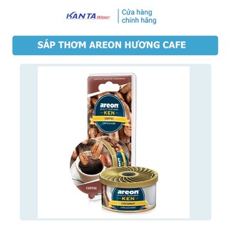 - Sáp thơm ô tô cao cấp Areon hương cà phê, nhập khẩu từ Bulgaria