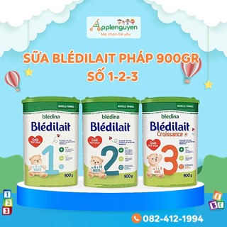 Sữa bledilait bledina pháp số 1-2-3 | applenguyen94