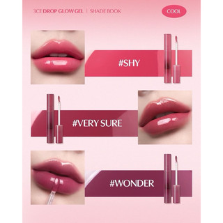[Màu Youth] Son kem lì 3CE Drop Glow Gel & Blur Water Tint #DaisybyAndy