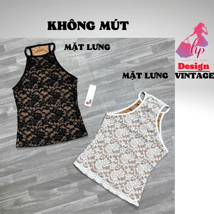 [XẢ KHO TẾT]Áo ba lỗ cổ yếm body ren hoa 2 lớp basic, áo kiểu tanktop nữ thiết kế tôn dáng sang chảnh mùa hè G913 | BigBuy360 - bigbuy360.vn