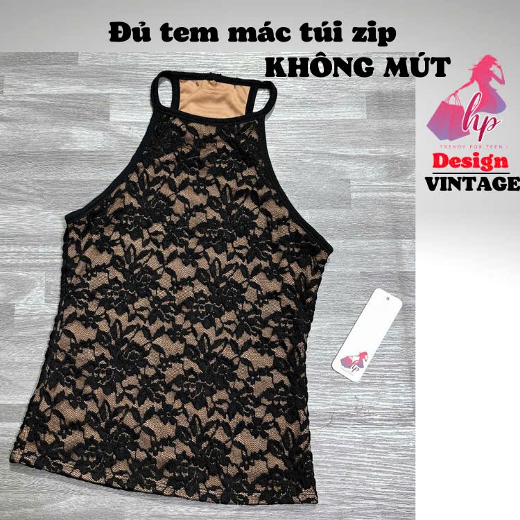 [XẢ KHO TẾT]Áo ba lỗ cổ yếm body ren hoa 2 lớp basic, áo kiểu tanktop nữ thiết kế tôn dáng sang chảnh mùa hè G913 | BigBuy360 - bigbuy360.vn