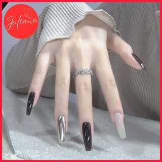 [Mã-PD80] Móng Tay Giả Juliana Hộp 24 Nails Box (Kèm Phụ Kiện Làm Móng)