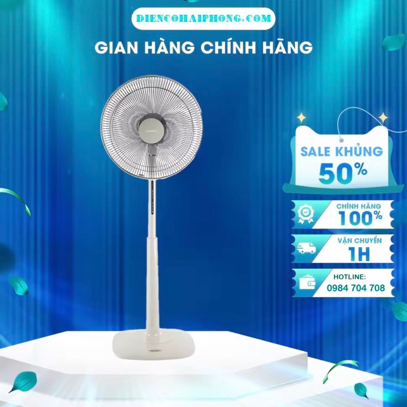( Tặng lưới bọc quạt có hoặc ko tuỳ đợt ) Quạt đứng Panasonic F409K