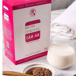 Bột tắm trắng thảo mộc Tâm An Hộp 500gr Mulrose