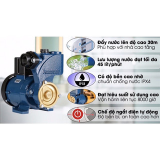 Máy bơm nước đẩy cao panasonic gp-200jxk-nv5 200w