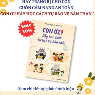 Sách- Con ơi! Hãy học cách tự bảo vệ bản thân+sơ cứu