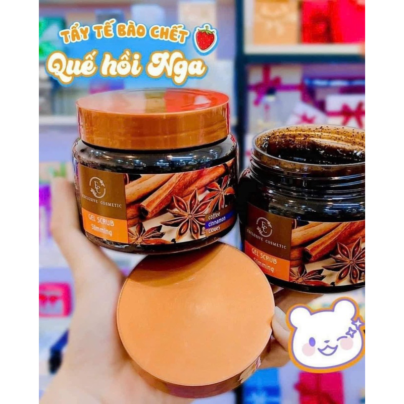 Tẩy Tế Bào Chết Toàn Thân Exclusive Belarus Chiết Xuất Quế Hồi & Cafe