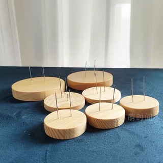 chân đế gỗ ghim búp bê( ghim rời tự đóng ghim ạ)