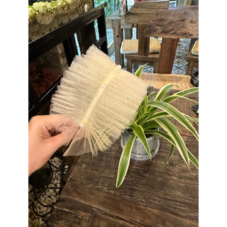 Bờm cho bé yêu, bờm lưới tutu màu kem xinh xắn cho bé yêu