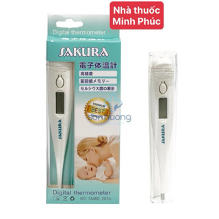 Nhiệt kế điện tử Sakura dễ sử dụng,độ chinh xác cao,an toàn
