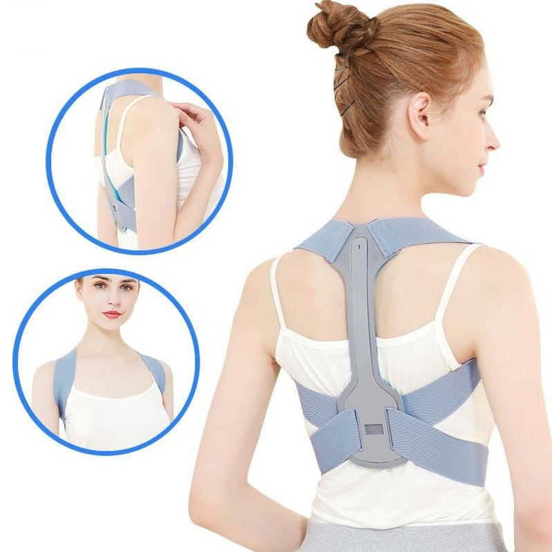 Đai Chống Gù Lưng Nam Nữ Có Nẹp Dành Cho Mọi Lứa Tuổi Cố Định Cột Sống, Điều Chỉnh Tư Thế Hiệu Quả Chính Hãng Fuzy