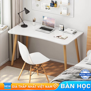 Bali Bàn làm việc Bàn Học Chống Gù  Phong Cách Bắc Âu Mặt Gỗ Mdf Phủ Melamin Chân Gỗ Sồi Tự Nhiên